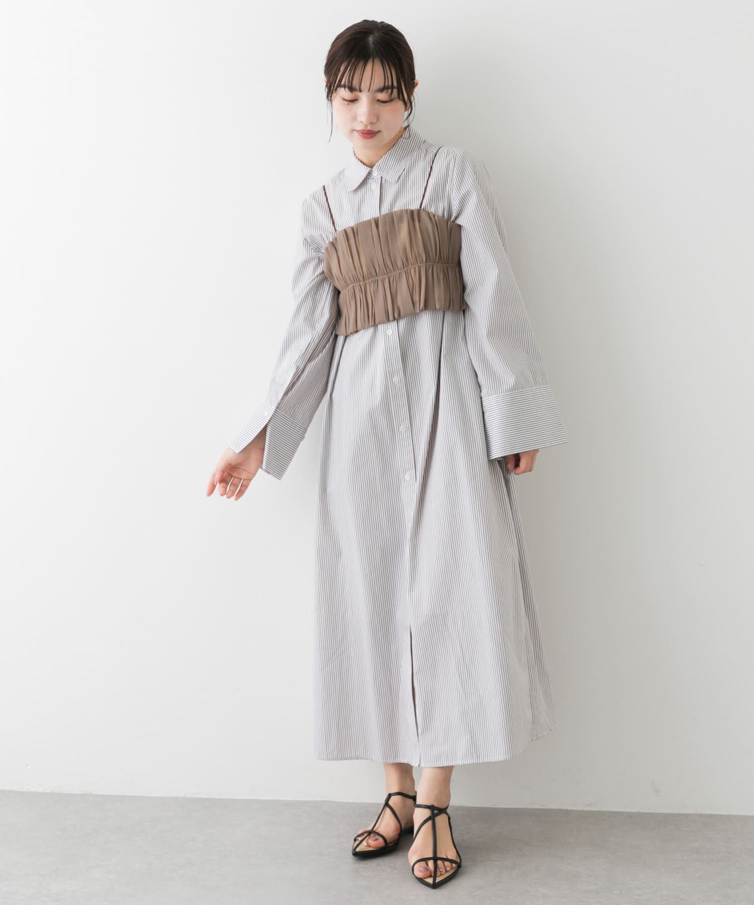 SENSE OF PLACE by URBAN RESEARCH「ビスチェセットワンピース」|ワンピース|