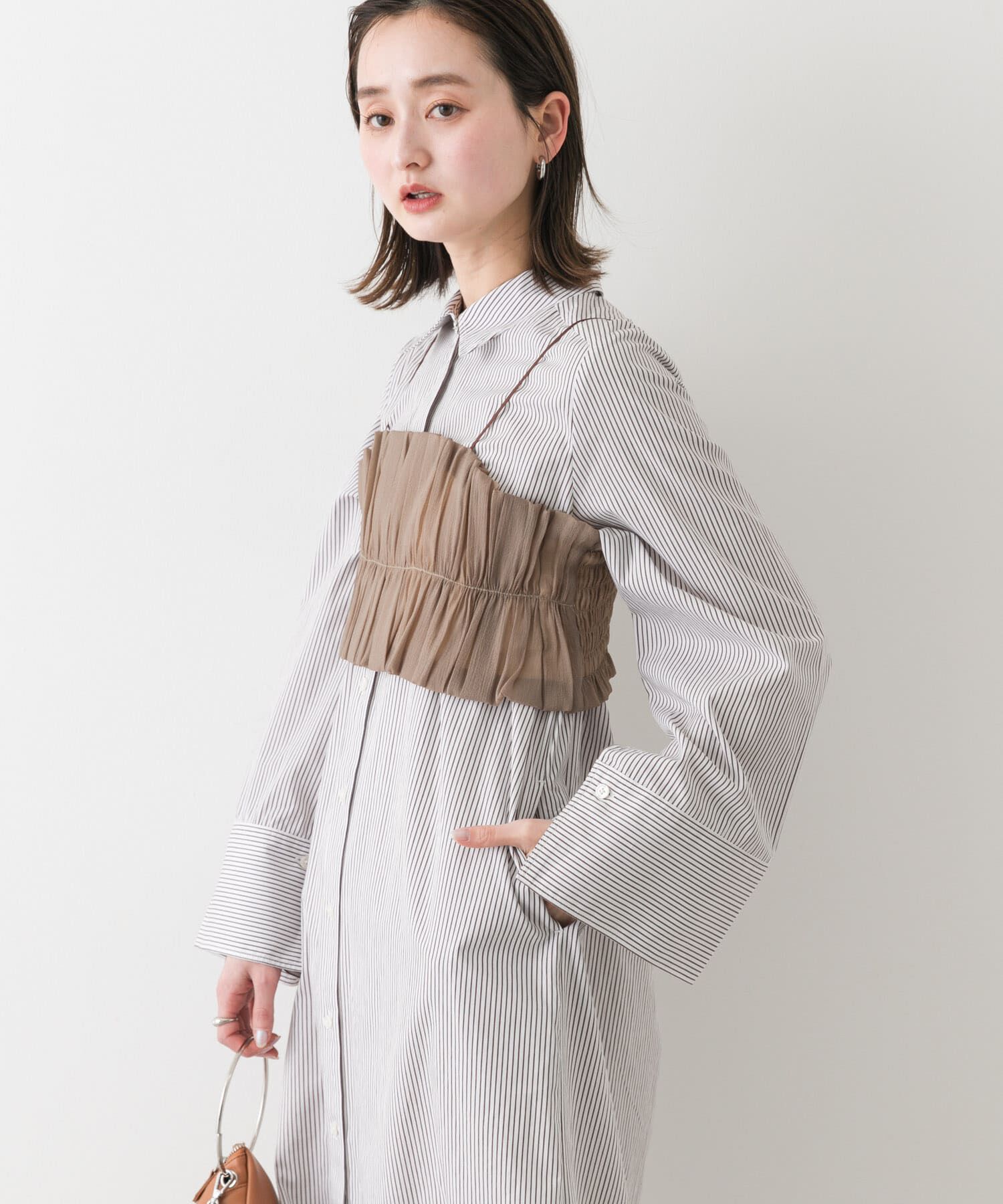 SENSE OF PLACE by URBAN RESEARCH「ビスチェセットワンピース」|ワンピース|