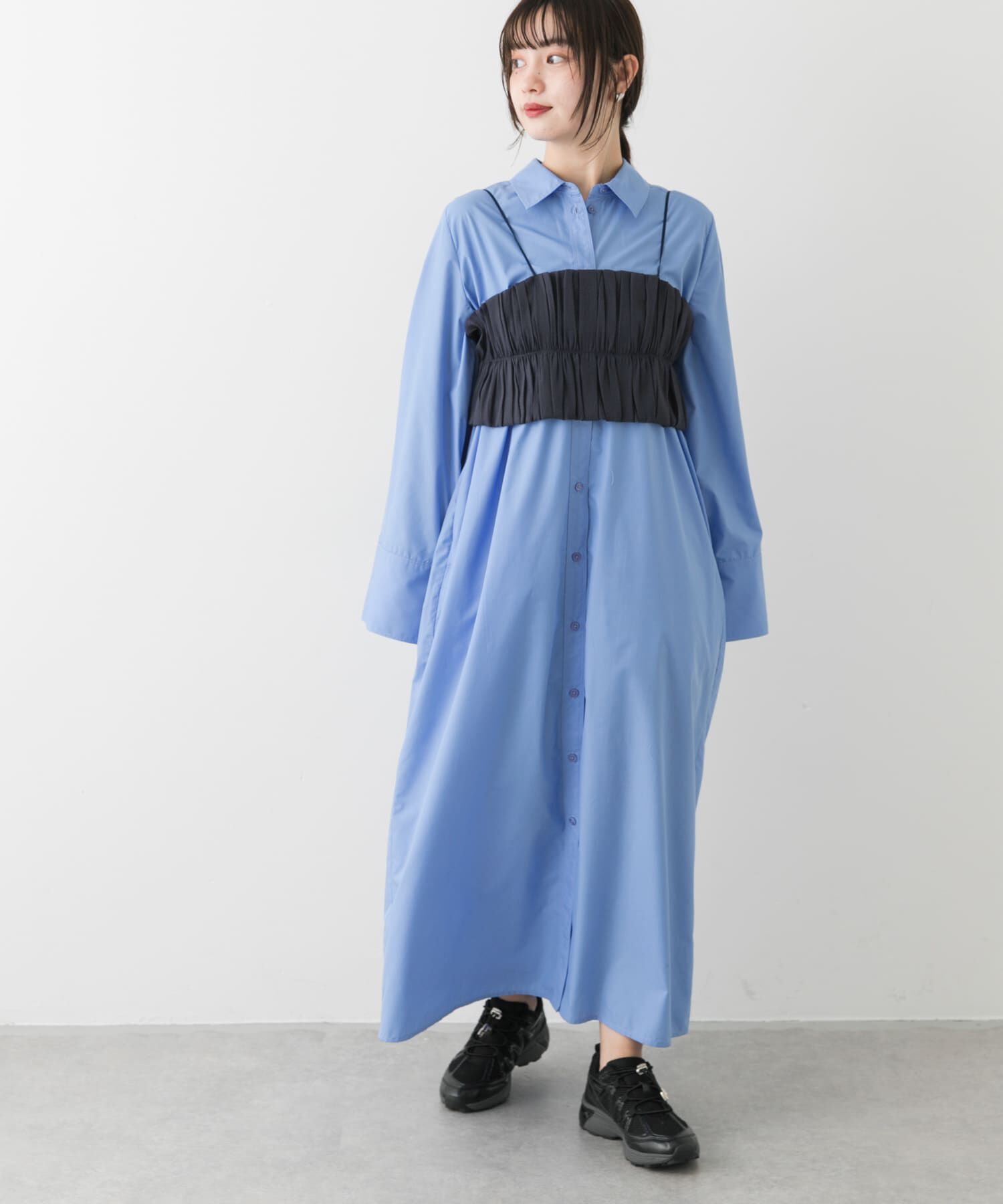 SENSE OF PLACE by URBAN RESEARCH「ビスチェセットワンピース」|ワンピース|