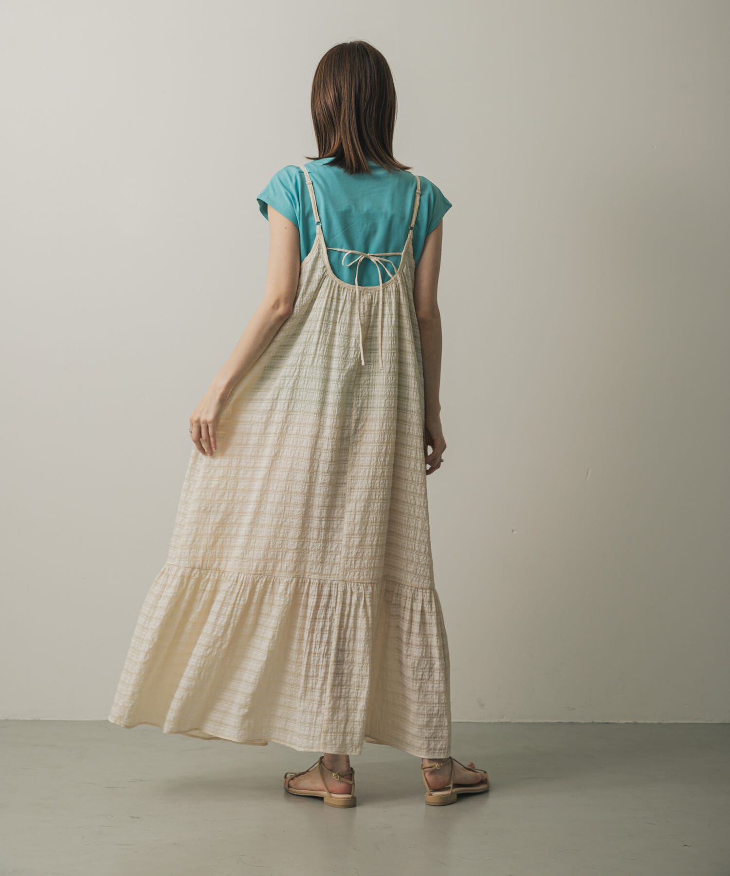 SENSE OF PLACE by URBAN RESEARCH「『UR TECH ひやサラクール』 クールタッチフレンチスリーブTシャツ」|Tシャツ・カットソー|