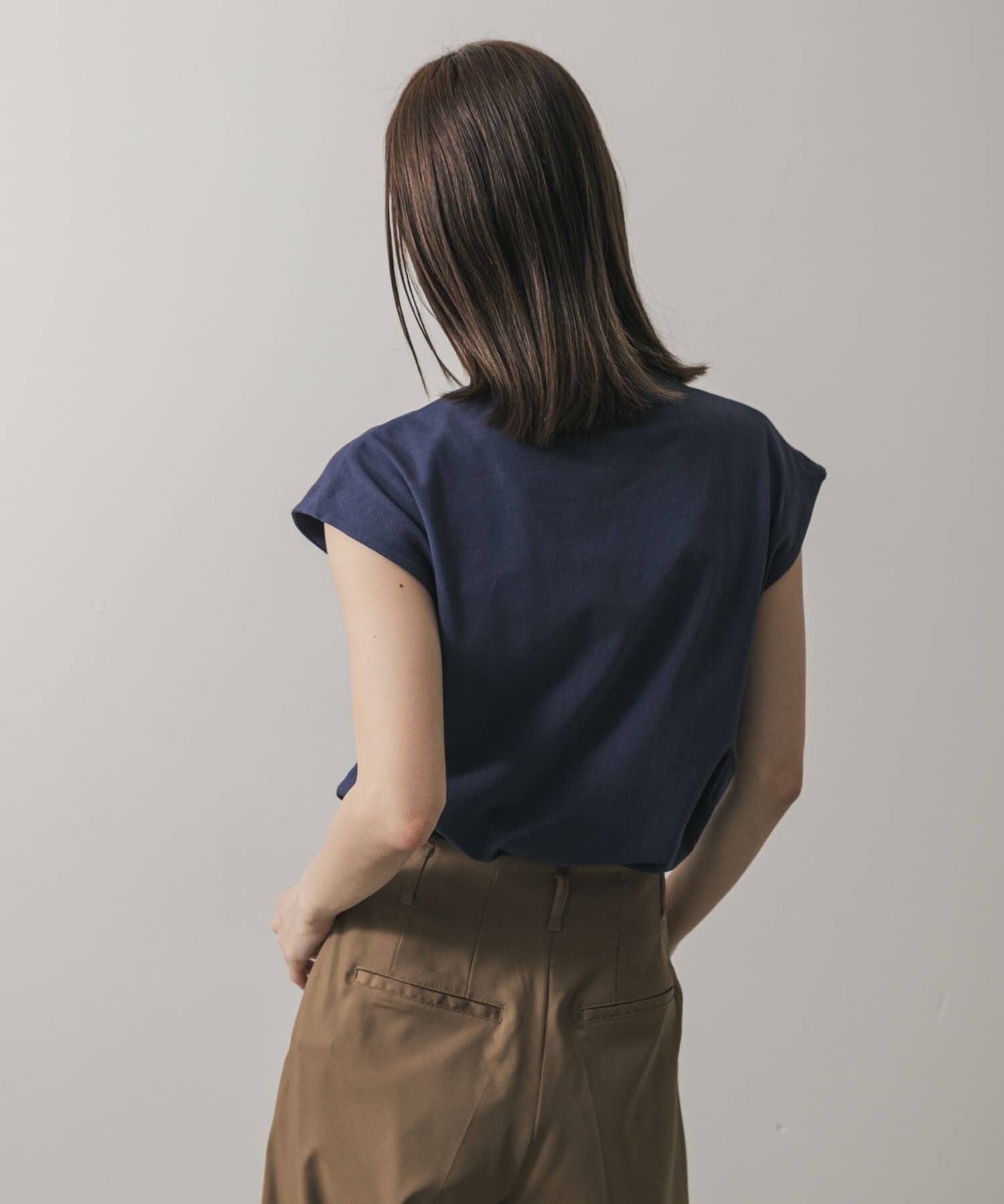 SENSE OF PLACE by URBAN RESEARCH「『UR TECH ひやサラクール』 クールタッチフレンチスリーブTシャツ」|Tシャツ・カットソー|