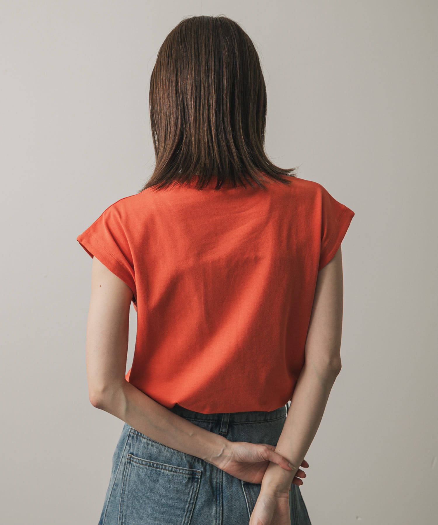 SENSE OF PLACE by URBAN RESEARCH「『UR TECH ひやサラクール』 クールタッチフレンチスリーブTシャツ」|Tシャツ・カットソー|