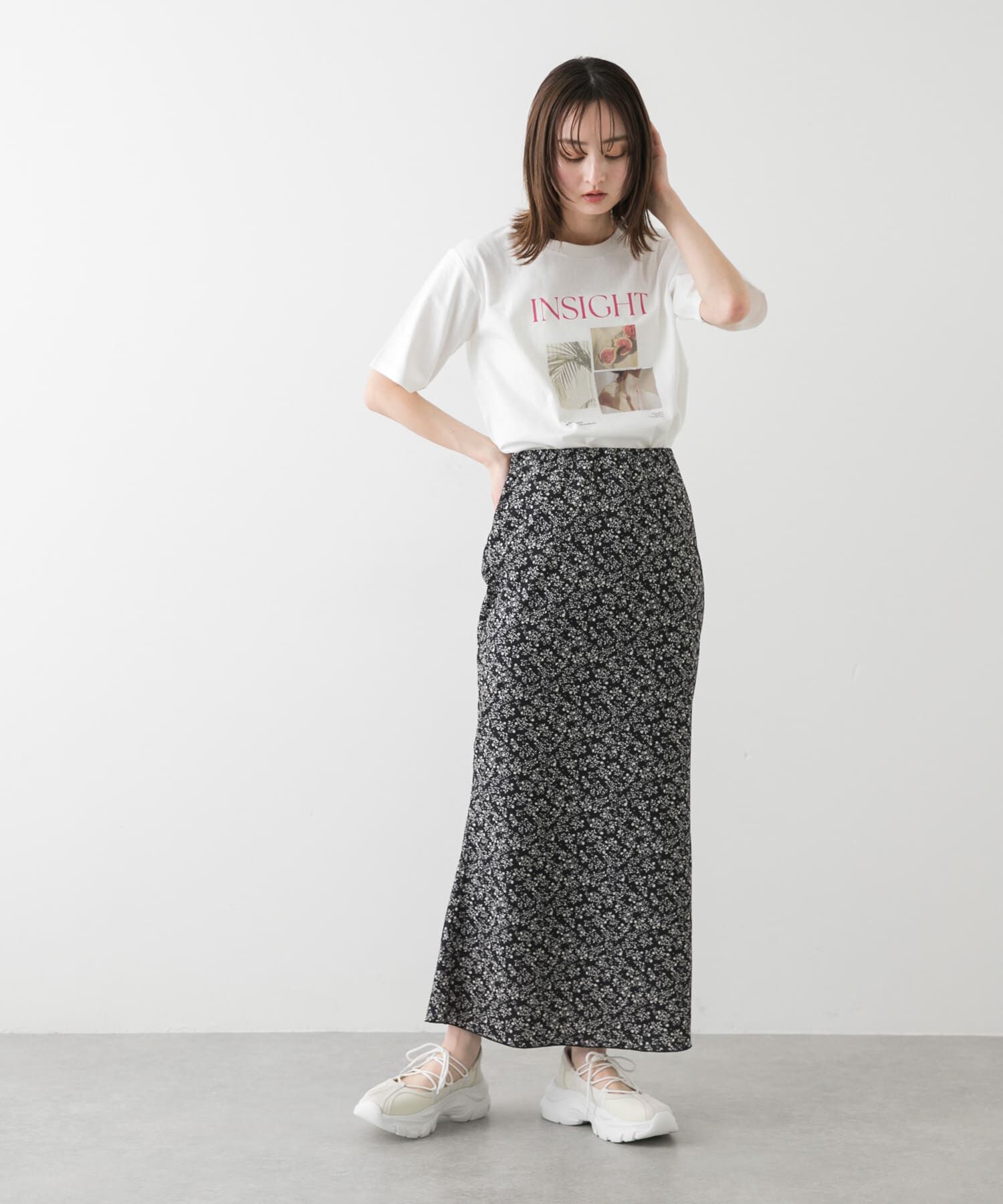 SENSE OF PLACE by URBAN RESEARCH「コバナガラナロースカート」|スカート|