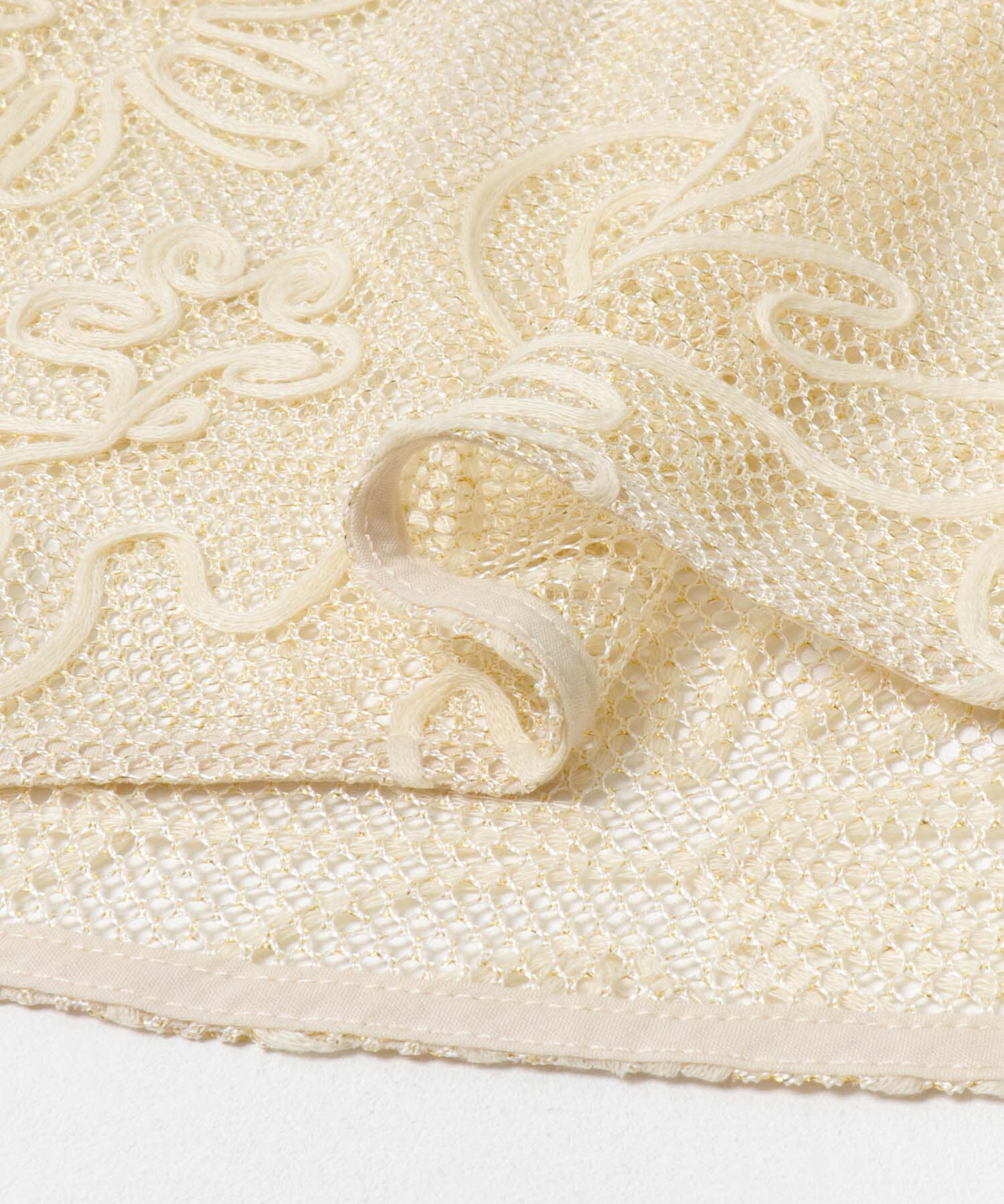 SENSE OF PLACE by URBAN RESEARCH「コードシシュウメッシュトップ」|Tシャツ・カットソー|