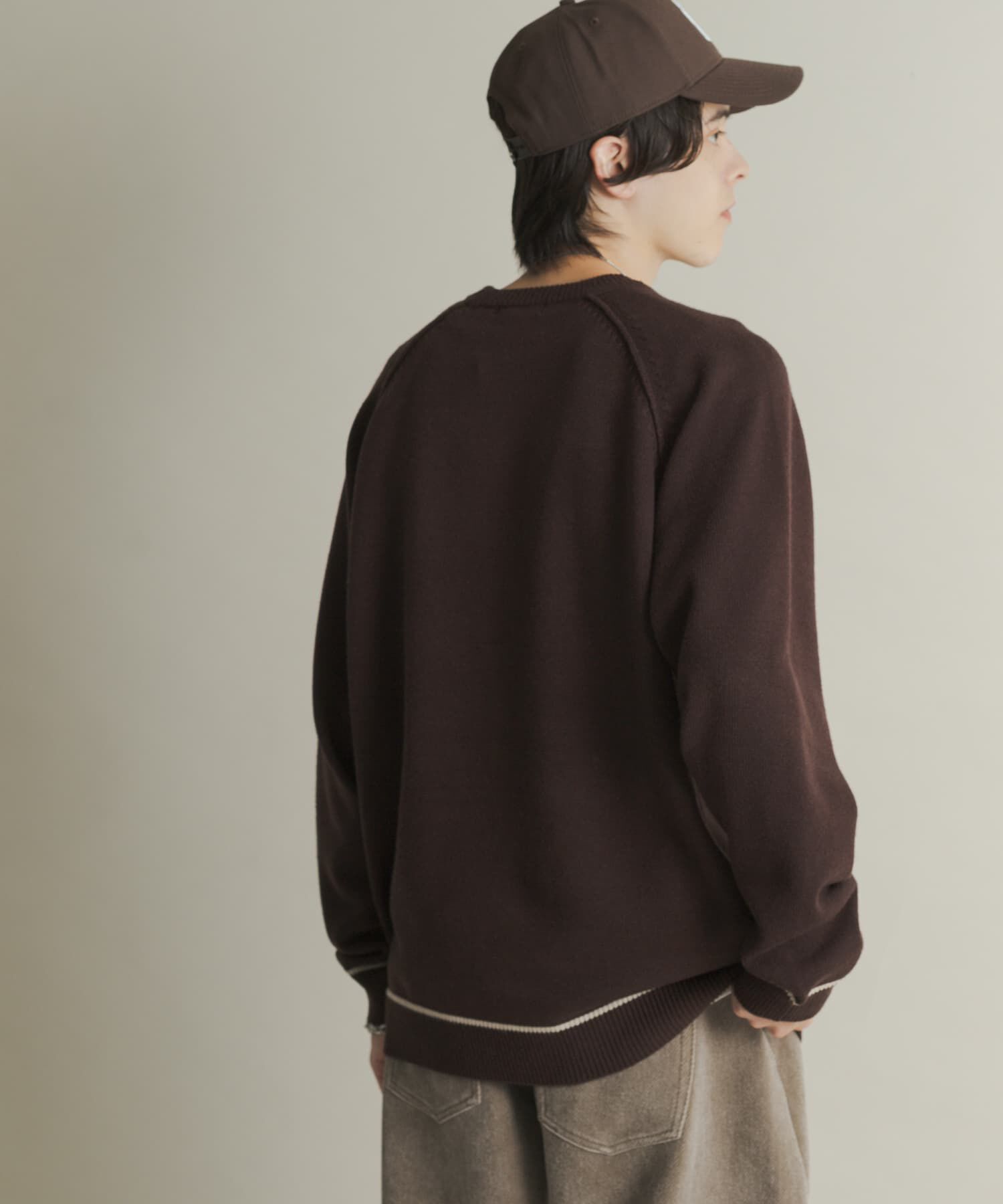 SENSE OF PLACE by URBAN RESEARCH「『一部WEB限定ｶﾗｰ』『洗濯可/毛玉防止』ｽﾄﾚｯﾁﾊｲｼｮｸﾗｲﾝﾆ」|ニット・セーター|