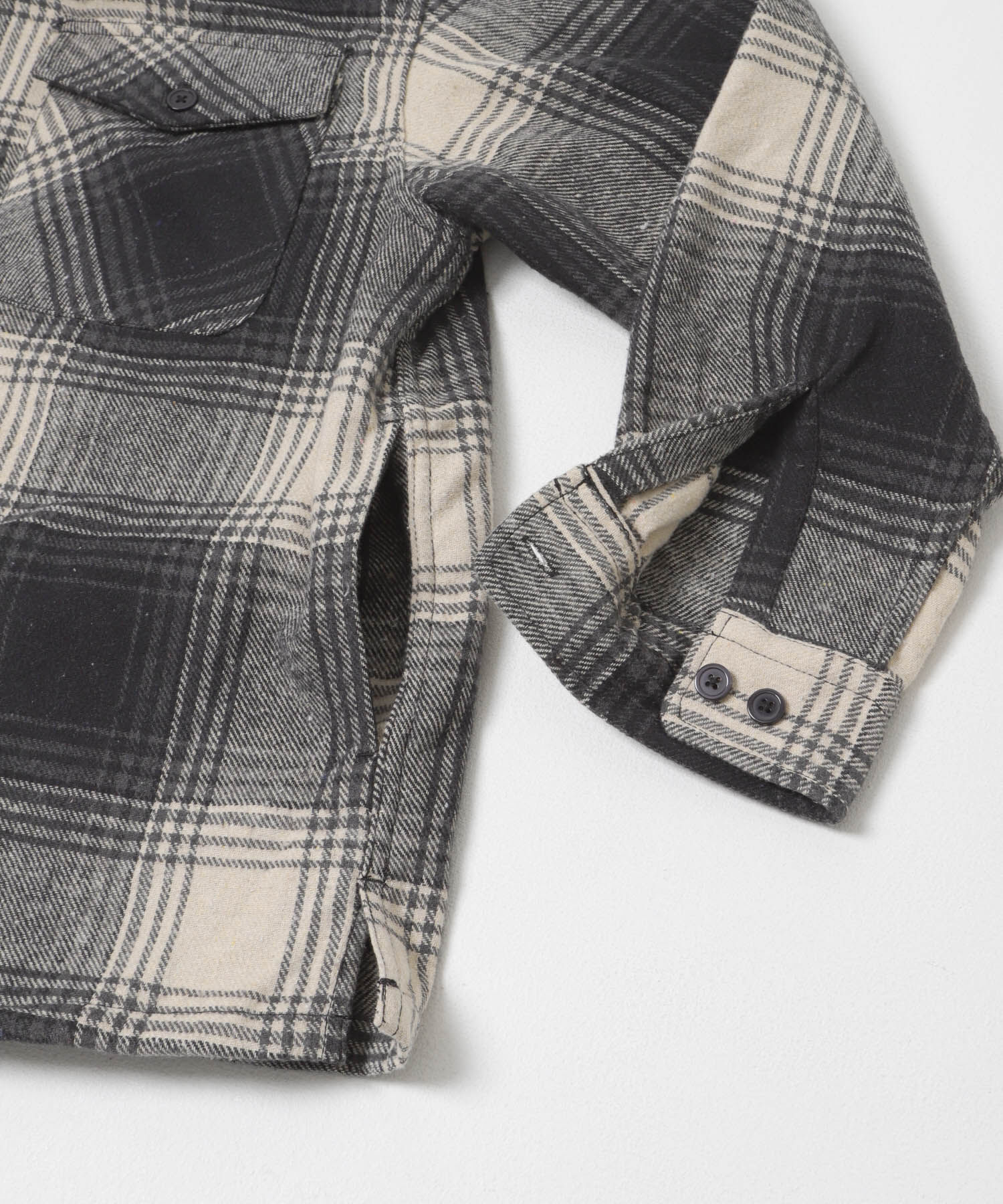 SENSE OF PLACE by URBAN RESEARCH「ブラッシュドヘビーネルチェックシャツ」|シャツ・ブラウス|