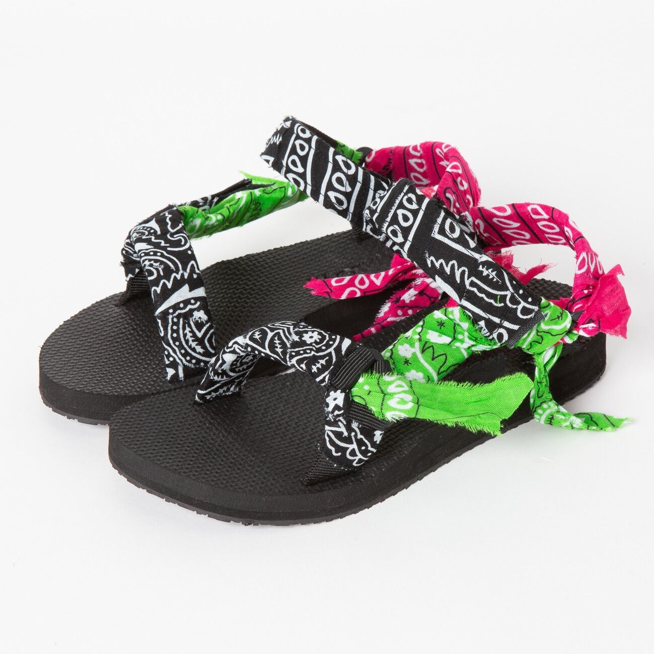  「ARIZONA LOVE バンダナサンダル」|サンダル|ブラック