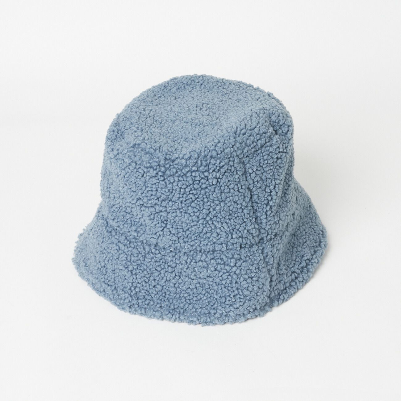  「VAN PALMA FAUX SHEARLING BUCKET HAT」|ハット|スカイブルー