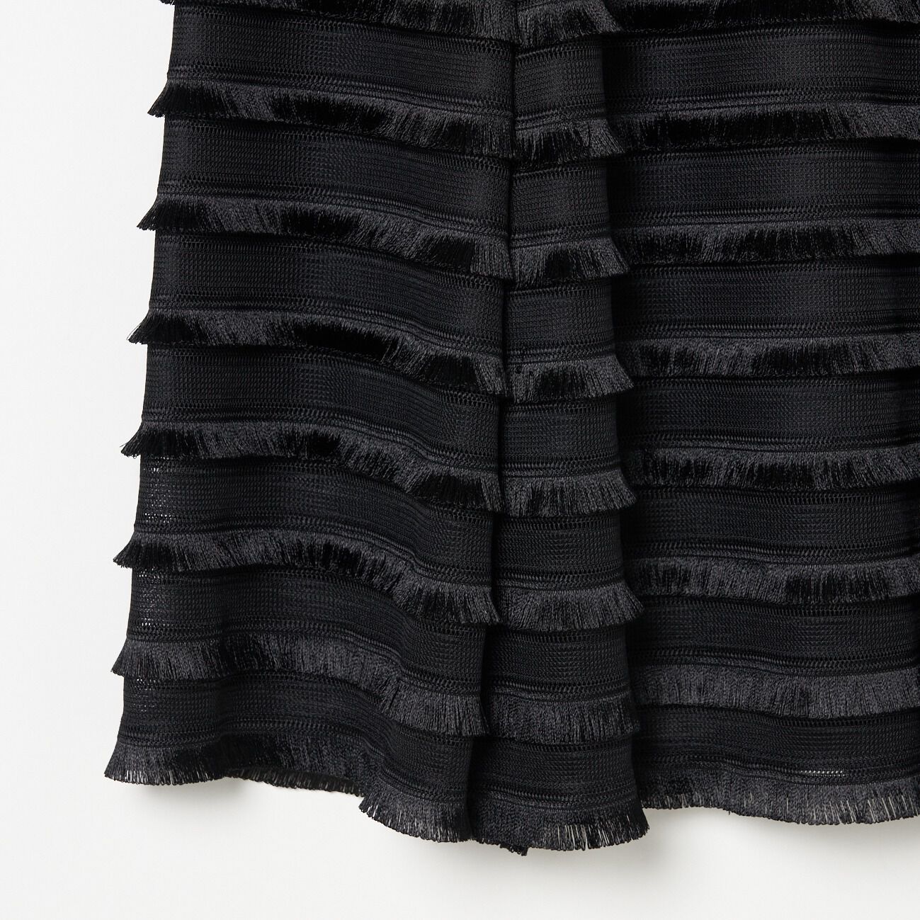 HELIOPOLE「HELIOPOLE FRINGE FLARE SKIRT」|スカート|
