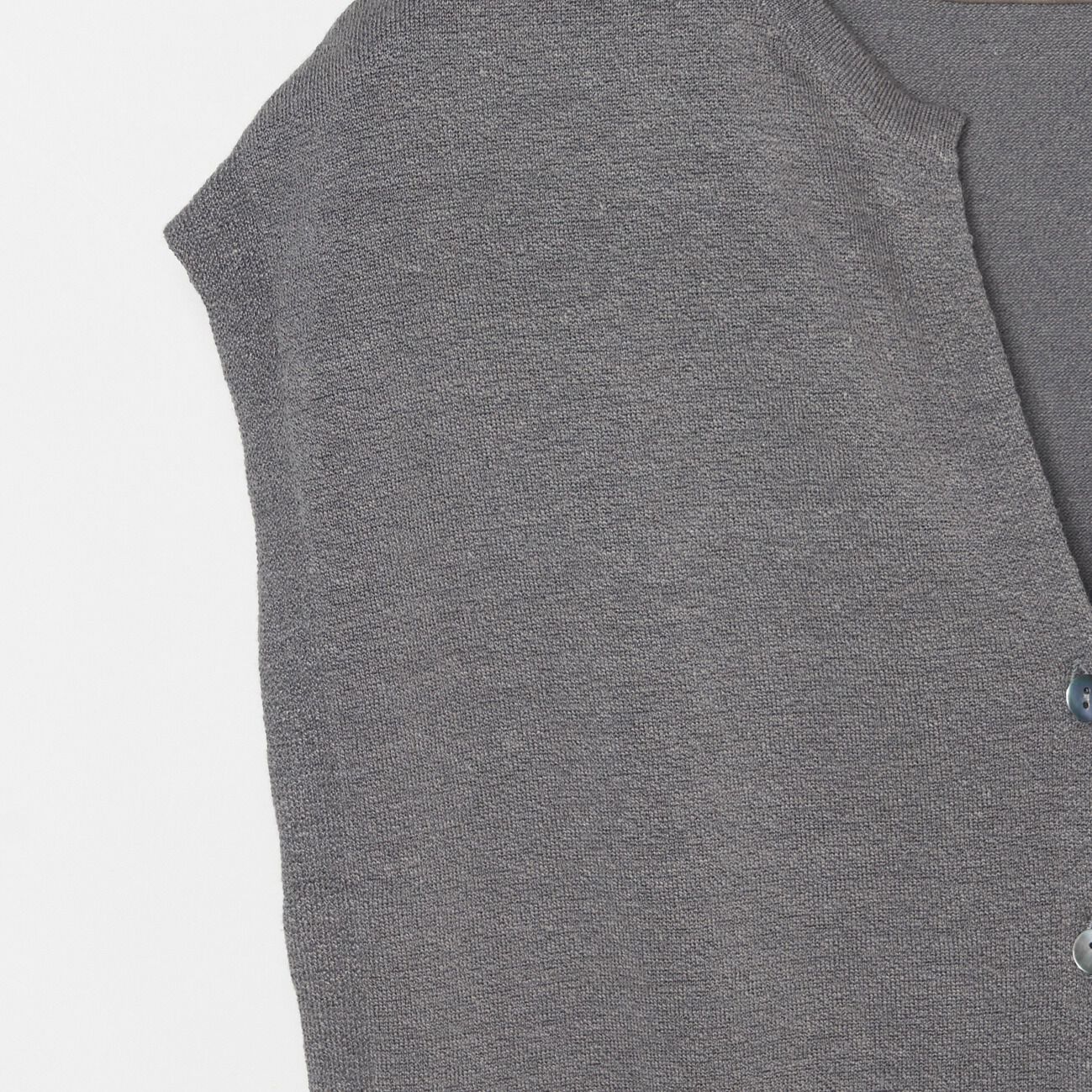 HELIOPOLE「HELIOPOLE FRENCH SLEEVE KNIT VEST」|ニット・セーター|