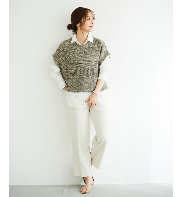 le.coeur blanc「シェルタリングセンタープレスパンツ」|その他|