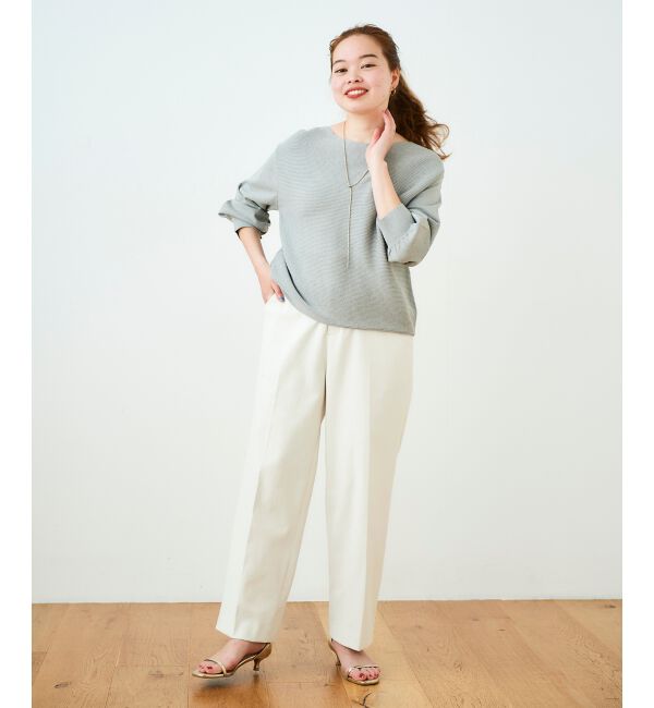 le.coeur blanc「シェルタリングセンタープレスパンツ」|その他|