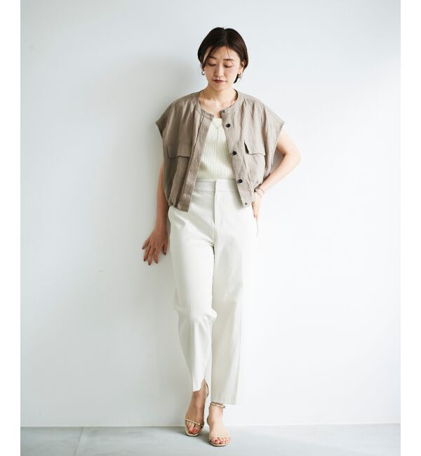 le.coeur blanc「シェルタリングセンタープレスパンツ」|その他|