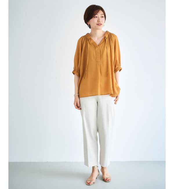 le.coeur blanc「シェルタリングセンタープレスパンツ」|その他|