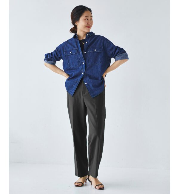 le.coeur blanc「シェルタリングセンタープレスパンツ」|その他|