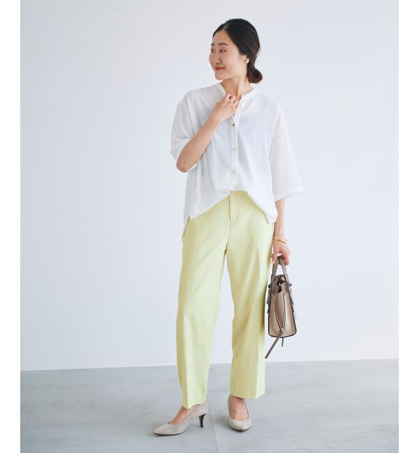 le.coeur blanc「シェルタリングセンタープレスパンツ」|その他|