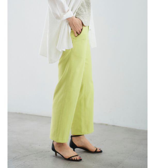 le.coeur blanc「シェルタリングセンタープレスパンツ」|その他|