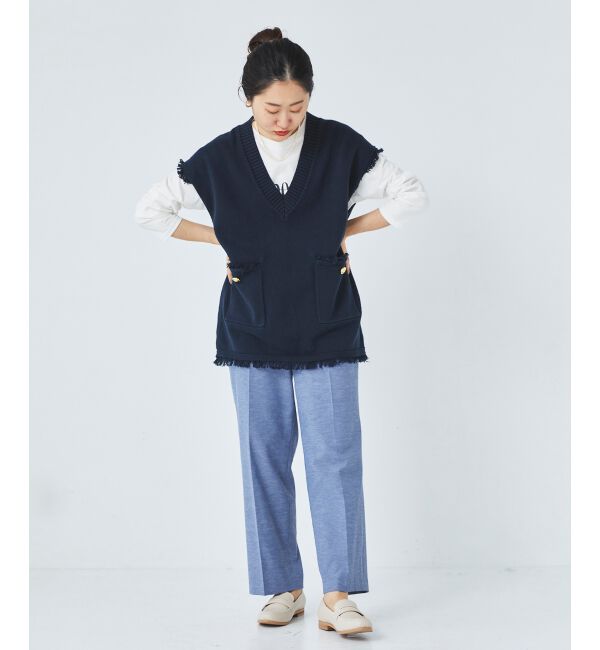 le.coeur blanc「シェルタリングセンタープレスパンツ」|その他|