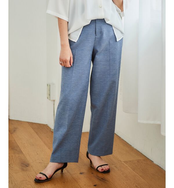 le.coeur blanc「シェルタリングセンタープレスパンツ」|その他|