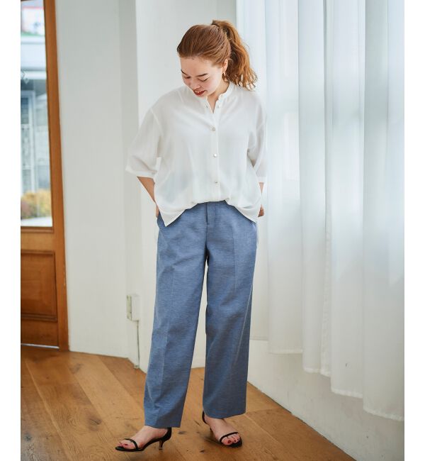 le.coeur blanc「シェルタリングセンタープレスパンツ」|その他|