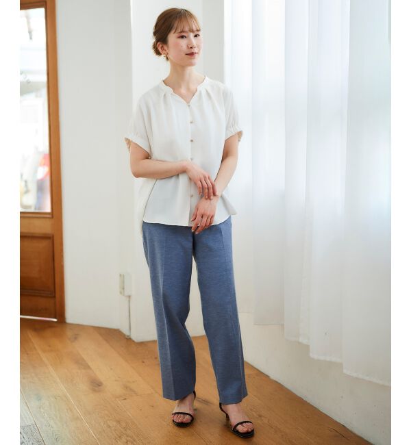 le.coeur blanc「シェルタリングセンタープレスパンツ」|その他|