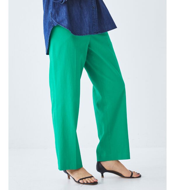 le.coeur blanc「シェルタリングセンタープレスパンツ」|その他|