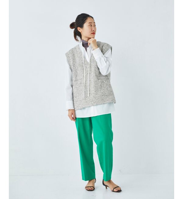 le.coeur blanc「シェルタリングセンタープレスパンツ」|その他|