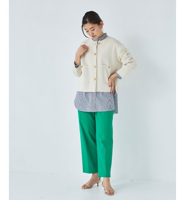 le.coeur blanc「シェルタリングセンタープレスパンツ」|その他|