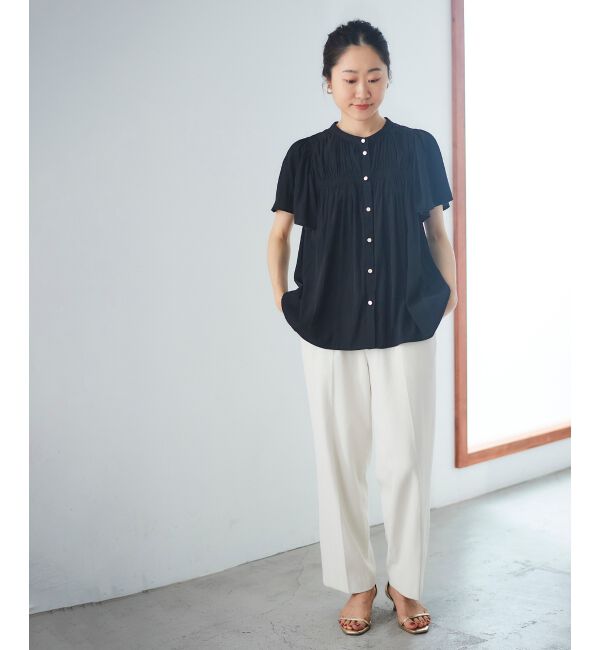 le.coeur blanc「シェルタリングセンタープレスパンツ」|その他|