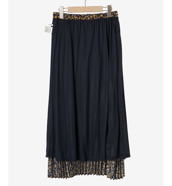 le.coeur blanc「フラワープリーツスカート」|スカート|