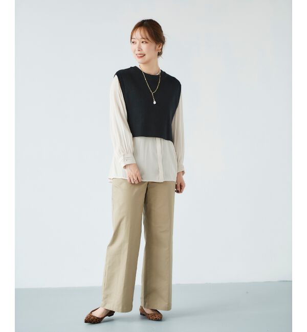 le.coeur blanc「マリンワイドパンツ」|その他|