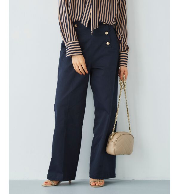 le.coeur blanc「マリンワイドパンツ」|その他|