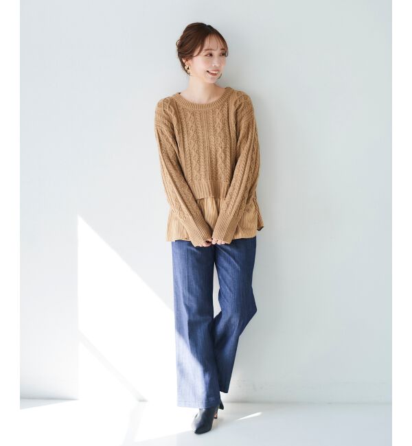 le.coeur blanc「マリンワイドパンツ」|その他|