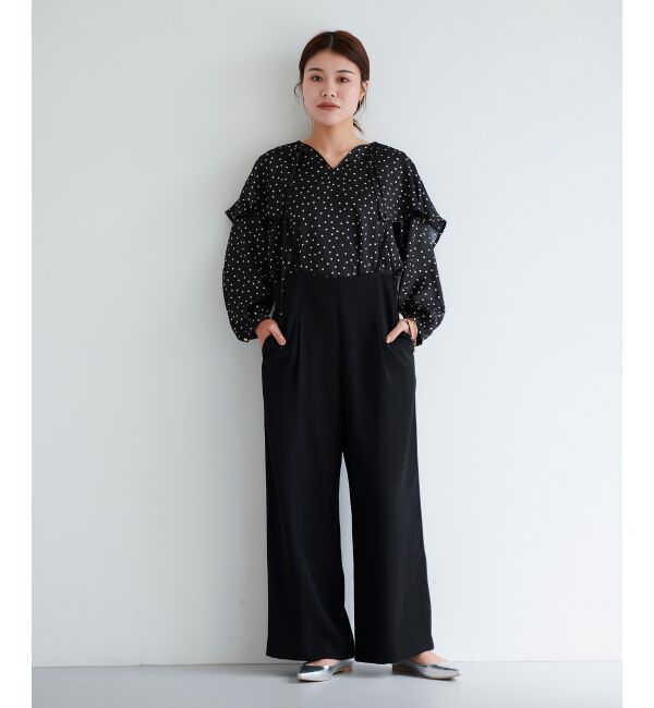 le.coeur blanc「ケープフリルブラウス」|シャツ・ブラウス|