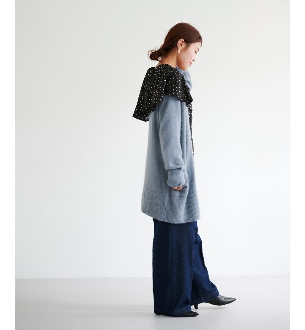 le.coeur blanc「ケープフリルブラウス」|シャツ・ブラウス|