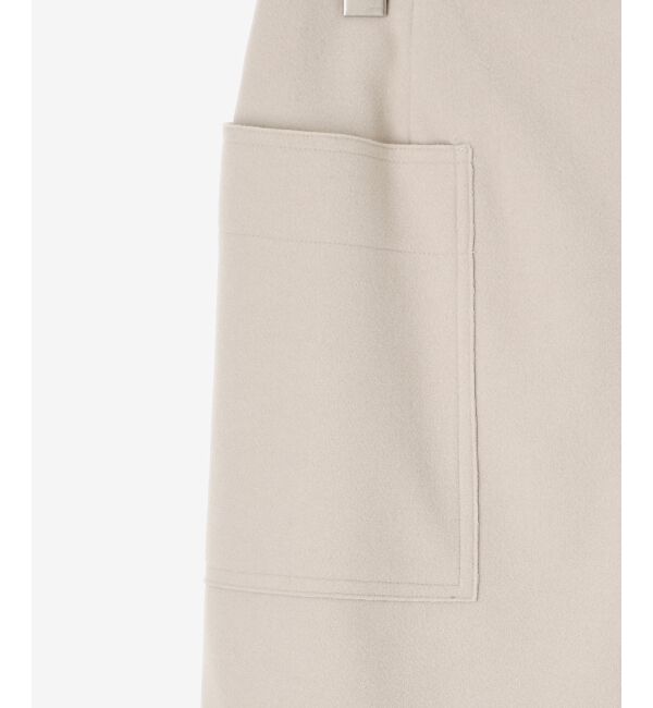 le.coeur blanc「ジャージーメルトントラペーズスカート」|スカート|