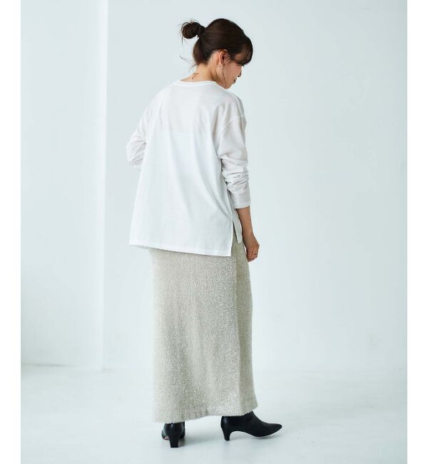 le.coeur blanc「《手洗い可能》BONNE ETOILE ロンTEE」|Tシャツ・カットソー|