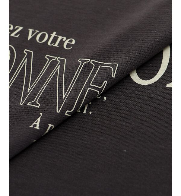 le.coeur blanc「《手洗い可能》BONNE ETOILE ロンTEE」|Tシャツ・カットソー|