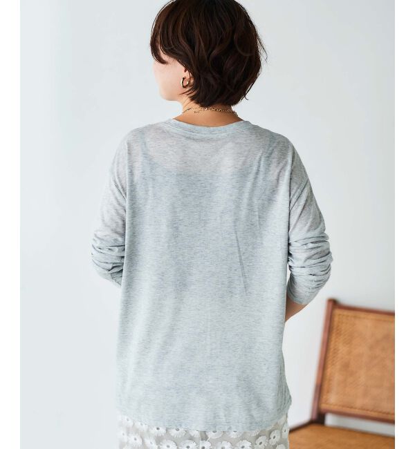 le.coeur blanc「《手洗い可能》BONNE ETOILE ロンTEE」|Tシャツ・カットソー|