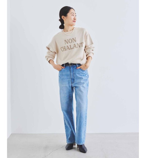 le.coeur blanc「オーセンティックストレートデニム」|デニム|