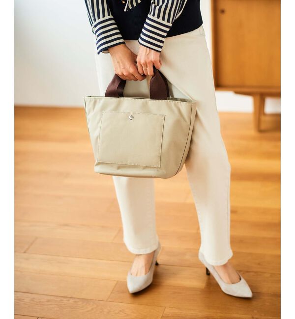 le.coeur blanc「テープハンドルナイロントート」|トートバッグ|