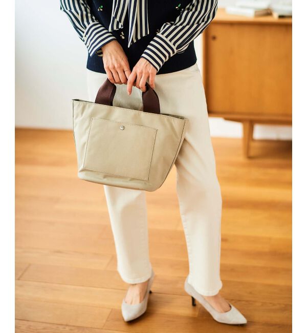 le.coeur blanc「テープハンドルナイロントート」|トートバッグ|