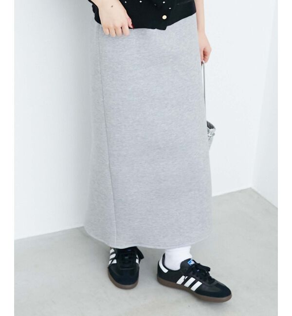  「ジャガードダンボールタイトスカート」|タイト|