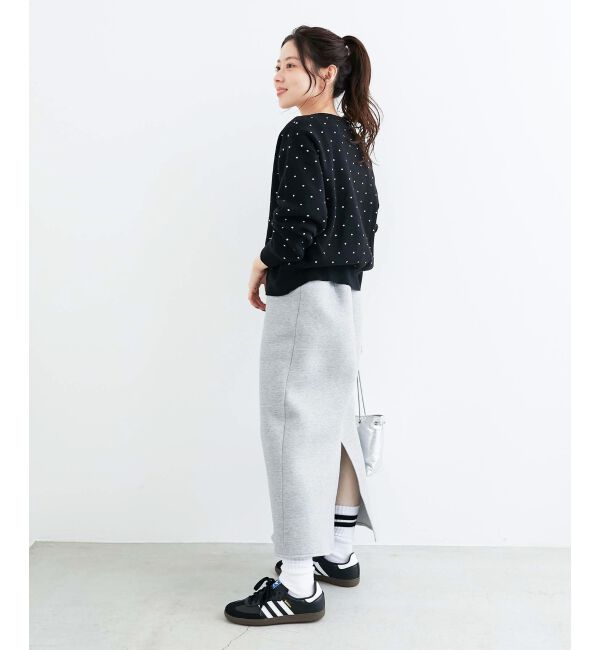  「ジャガードダンボールタイトスカート」|タイト|