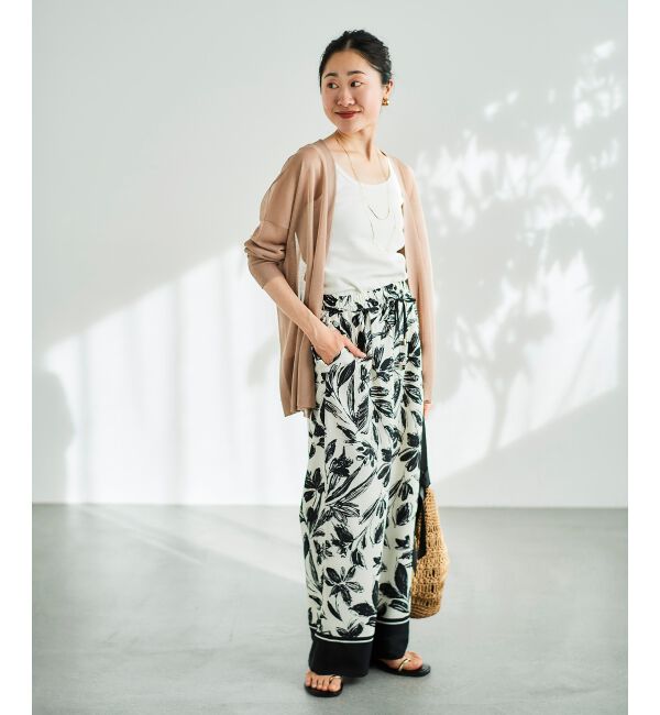  「《手洗い可能》シアーミドル丈カーディガン」|カーディガン|