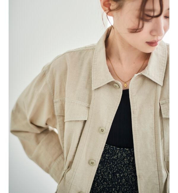  「ミリタリーハーフジャケット」|その他|