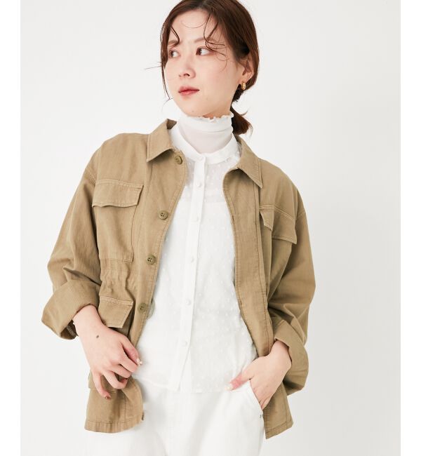  「ミリタリーハーフジャケット」|その他|