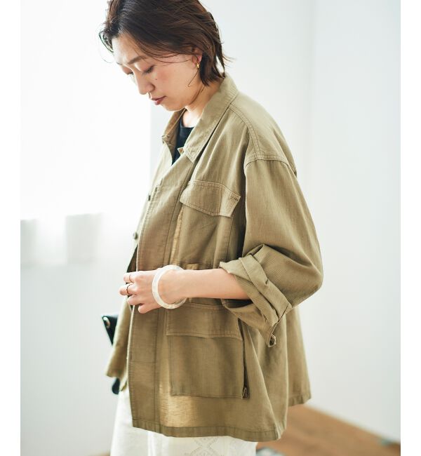  「ミリタリーハーフジャケット」|その他|