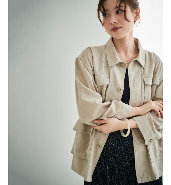  「ミリタリーハーフジャケット」|その他|