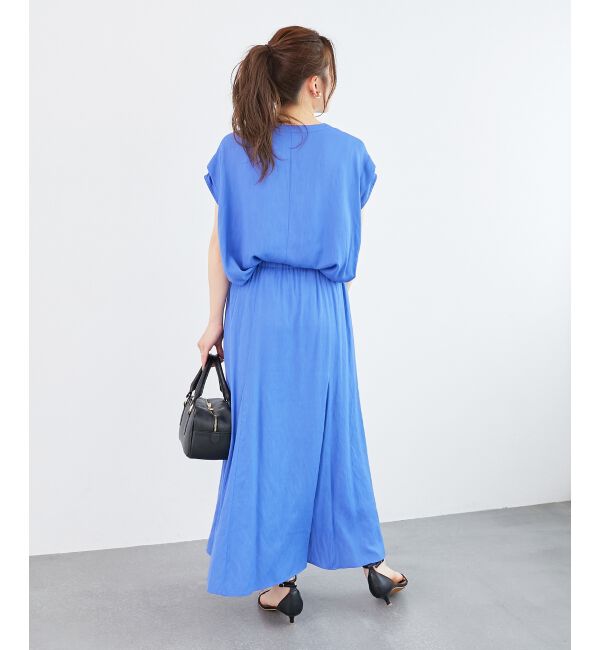  「《リラクシーな履き心地》リネンライクマーメイドスカート」|スカート|